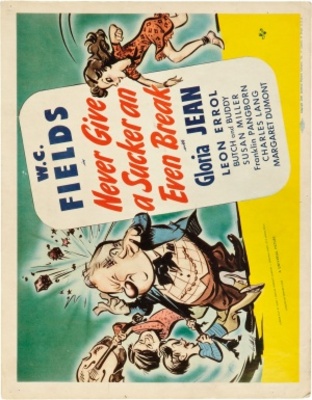 Never Give a Sucker an Even Break movie poster (1941) poster