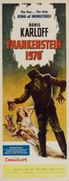 Frankenstein - 1970 movie poster (1958) t-shirt #MOV_1bfd25de