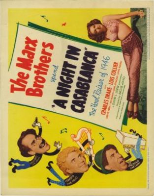 A Night in Casablanca movie poster (1946) tote bag