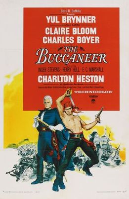 The Buccaneer movie poster (1958) Poster MOV_1c2d3279