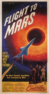 Flight to Mars movie poster (1951) poster