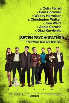 Seven Psychopaths movie poster (2012) Poster MOV_1ca254b9