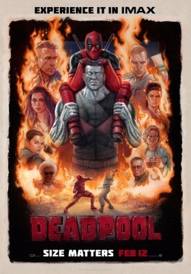 Deadpool movie poster (2016) Mouse Pad MOV_1cb7fee9