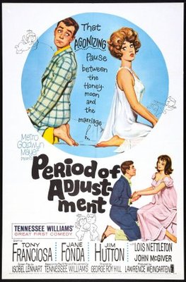Period of Adjustment movie poster (1962) poster