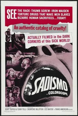 Sadismo movie poster (1967) Longsleeve T-shirt