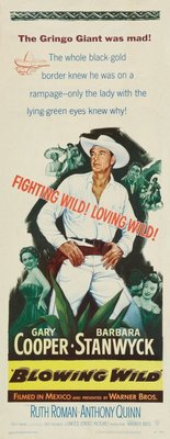 Blowing Wild movie poster (1953) mouse pad