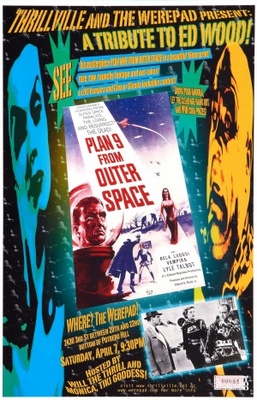 Plan 9 from Outer Space movie poster (1959) mouse pad