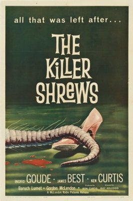 The Killer Shrews movie poster (1959) poster