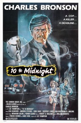 10 to Midnight movie poster (1983) Sweatshirt