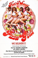 Hot & Saucy Pizza Girls movie poster (1979) Mouse Pad MOV_1d5daaf5
