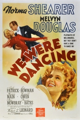 We Were Dancing movie poster (1942) poster