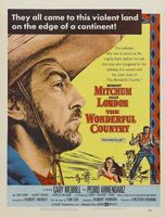 The Wonderful Country movie poster (1959) Sweatshirt #643523