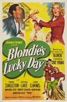 Blondie's Lucky Day movie poster (1946) Longsleeve T-shirt #739344