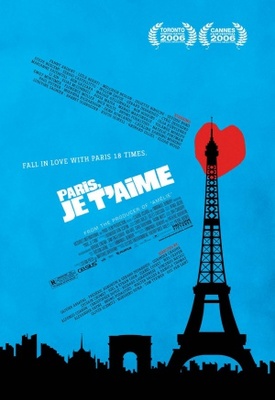 Paris, je t'aime movie poster (2006) Tank Top