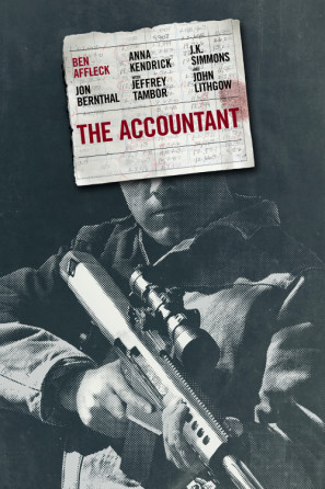 The Accountant movie poster (2016) mouse pad