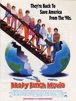 The Brady Bunch Movie movie poster (1995) mouse pad