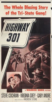 Highway 301 movie poster (1950) Tank Top