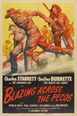Blazing Across the Pecos movie poster (1948) mug