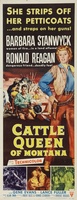 Cattle Queen of Montana movie poster (1954) Sweatshirt #728618