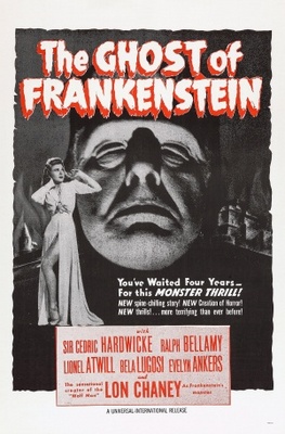 The Ghost of Frankenstein movie poster (1942) poster
