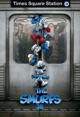 The Smurfs movie poster (2011) Sweatshirt