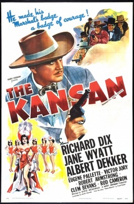 The Kansan movie poster (1943) calendar