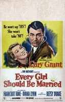 Every Girl Should Be Married movie poster (1948) hoodie #716456