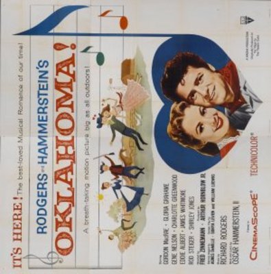 Oklahoma! movie poster (1955) calendar