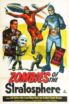 Zombies of the Stratosphere movie poster (1952) calendar