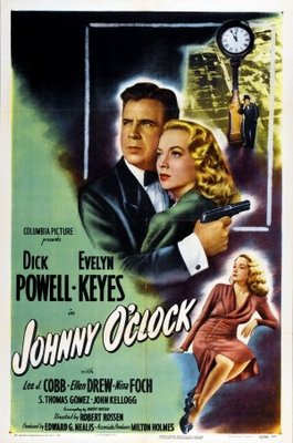 Johnny O'Clock movie poster (1947) calendar