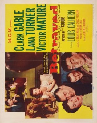 Betrayed movie poster (1954) Poster MOV_1ecf8cfe