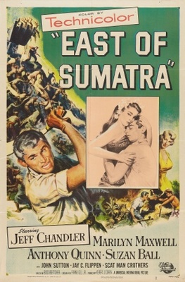 East of Sumatra movie poster (1953) poster
