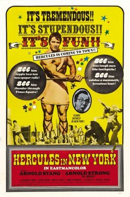 Hercules In New York movie poster (1970) poster