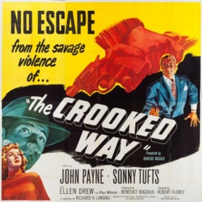 The Crooked Way movie poster (1949) mouse pad
