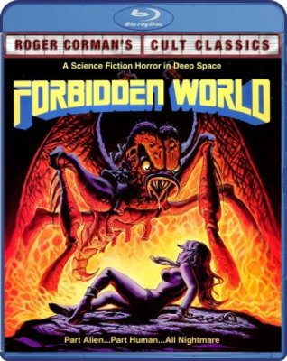 Forbidden World movie poster (1982) tote bag