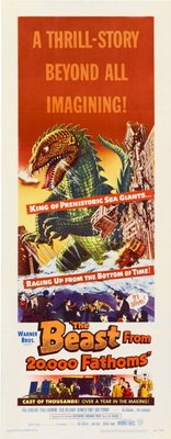 The Beast from 20,000 Fathoms movie poster (1953) mouse pad