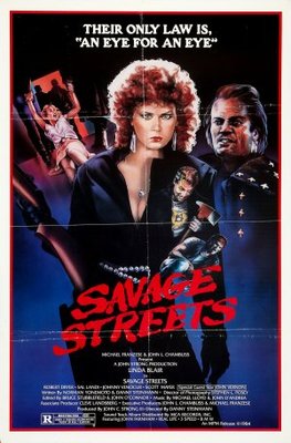 Savage Streets movie poster (1984) mug