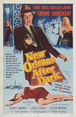 New Orleans After Dark movie poster (1958) calendar