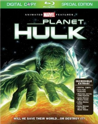 Planet Hulk movie poster (2010) Longsleeve T-shirt