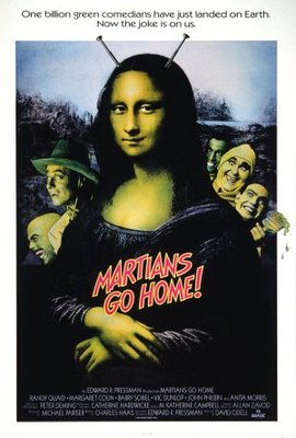 Martians Go Home movie poster (1990) poster