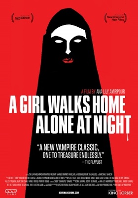 A Girl Walks Home Alone at Night movie poster (2014) calendar