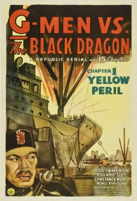 G-men vs. the Black Dragon movie poster (1943) calendar