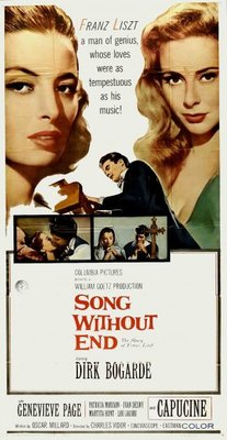 Song Without End movie poster (1960) mouse pad