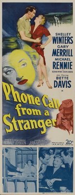 Phone Call from a Stranger movie poster (1952) calendar