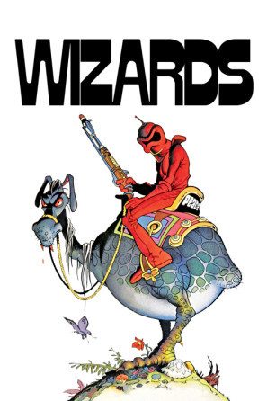 Wizards movie poster (1977) Sweatshirt