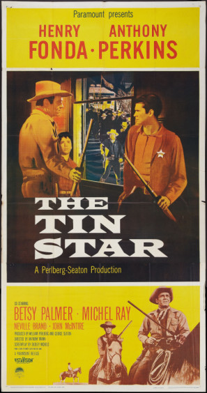 The Tin Star movie poster (1957) hoodie
