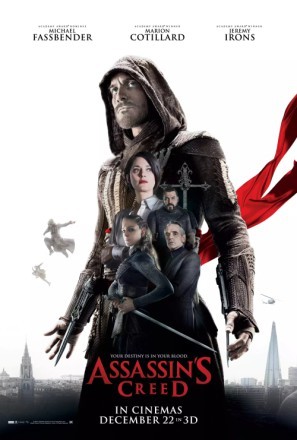 Assassins Creed movie poster (2016) Mouse Pad MOV_1mddehn5