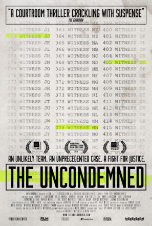 The Uncondemned movie poster (2015) Poster MOV_1mff7lpl