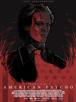 American Psycho movie poster (2000) t-shirt #MOV_1nb1sdj5