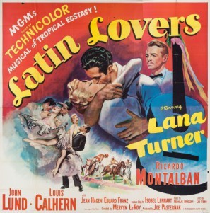 Latin Lovers movie poster (1953) tote bag